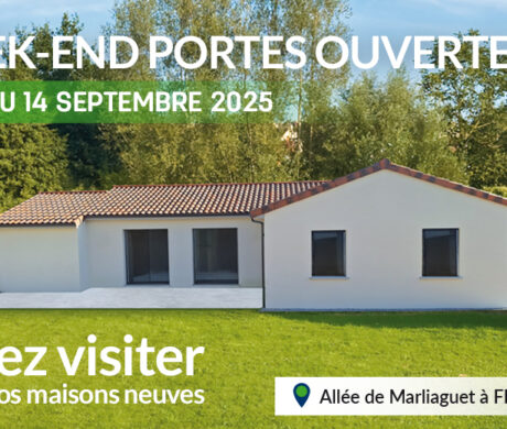 Maison neuve à Feytiat avec terrasse pour des portes ouvertes