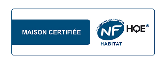 Logo NF Habitat HQE pour la construction de maisons