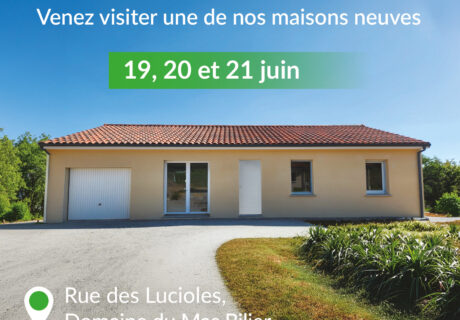 Maison neuve à Limoges avec garage à découvrir en portes ouvertes